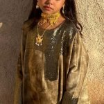 Kids Olive thoub 🌱