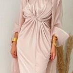 Nude silk