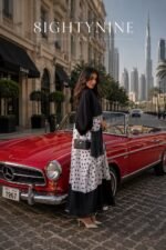 Polka Abaya